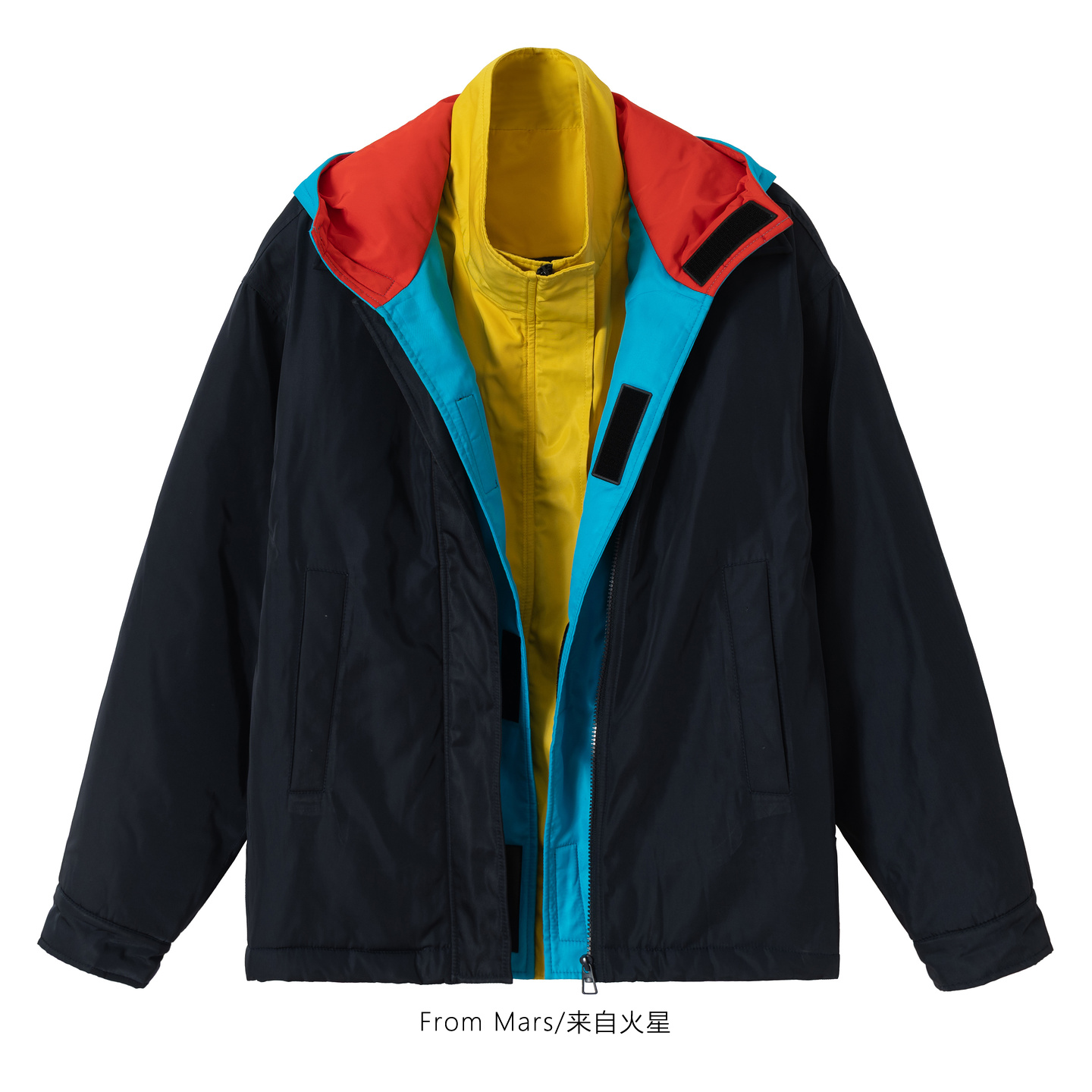 已经选好加厚连帽棉衣BF男女