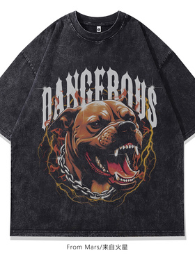 From Mars Powerful aura and all-match short-sleeved T-shirt