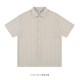 Mars 宽松百搭短袖 下定决心 From 日系简约翻领纹理时尚 薄款 衬衫