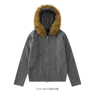 you forget neck sweater wool case detachable FromMars the