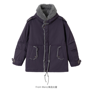 here cotton Mars coat hair Winter lamb From again