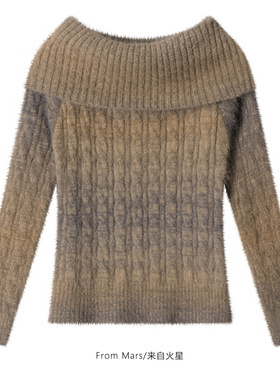 From Mars Such a heavy shoulder makes a thin sweater