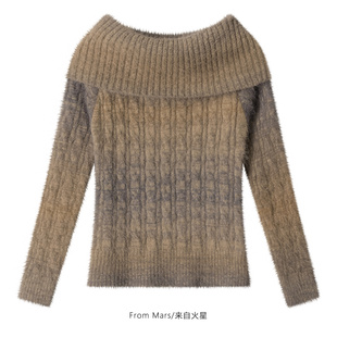 heavy shoulder From thin Such makes sweater Mars