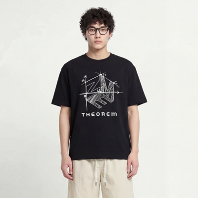 数学公式学霸风休闲短袖T恤潮