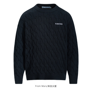 say lazy loose FromMars couple casual sweaters Needless