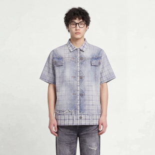 sleeved Short shirt with hem From trimmed Mars
