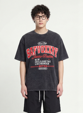 From Mars Let's go now retro short-sleeved T-shirt