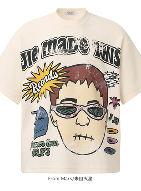 From Mars Good luck fills up short-sleeved T-shirt