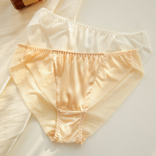 Fimage桑蚕丝内档低腰内裤