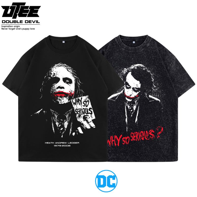 小丑衣服男女纯棉圆领宽松T恤