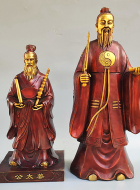 姜子牙神像打神鞭封神榜人物像