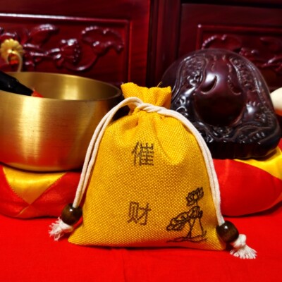 【正品】催财运锦囊 聚财福袋内含秘方药包 大师特制福袋摆件