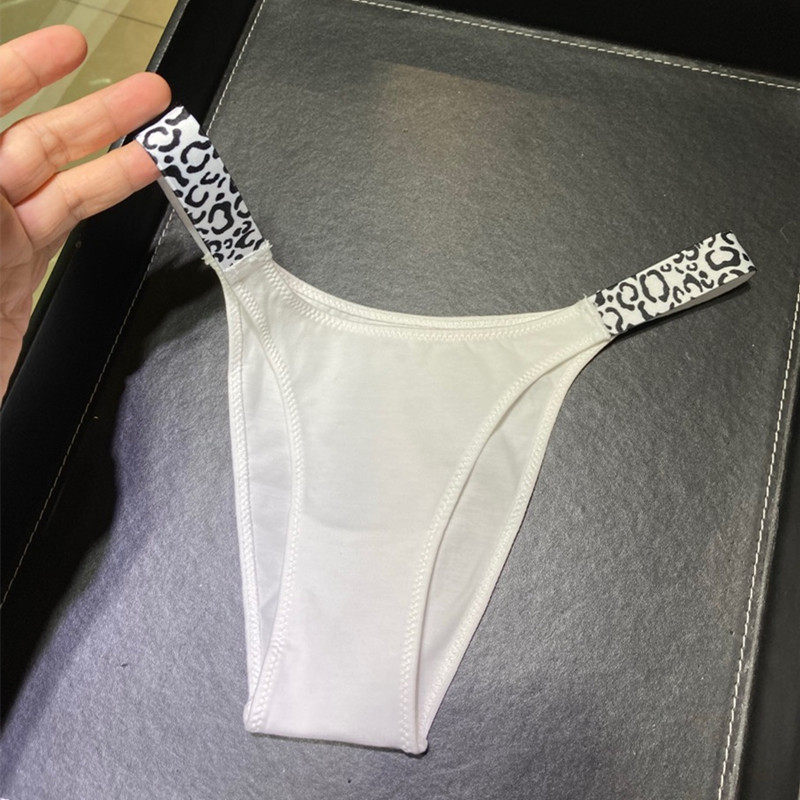 性感内裤柔滑舒适比基尼丁字裤低腰黑色白色肤色女T裤