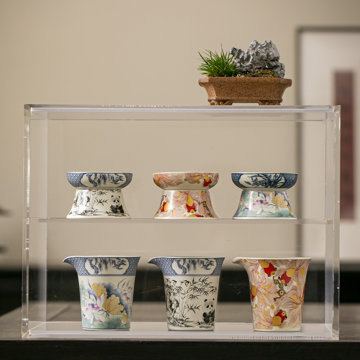 器型端庄陶瓷公道杯茶漏组中国风复古家用简约茶水分离茶道配件,餐饮具,茶道/零配,淘宝优惠券,粉丝福利购,淘宝优惠卷