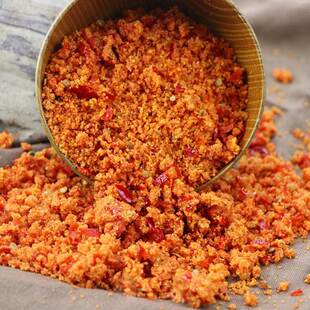 渣海椒重庆秀山特产 农家手工鲊榨广椒包谷面 酢海椒下饭菜500g