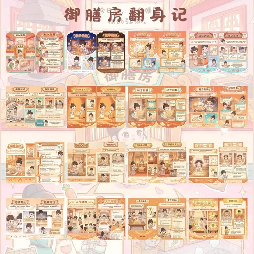 御膳房剧情大本A6和A5两个尺寸