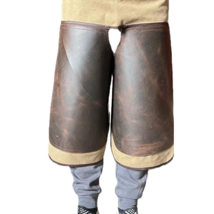 包邮钉蹄围裙修蹄皮裤马技围兜皮围裙马房用品钉掌皮恰牛皮裤修蹄