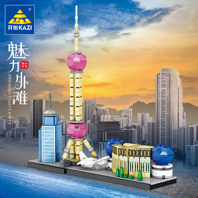 开智拼装积木组装模型6岁以上