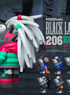 正版LAMTOYS变色龙6代盲盒脏辫手办公仔玩具桌面摆件男孩生日礼物