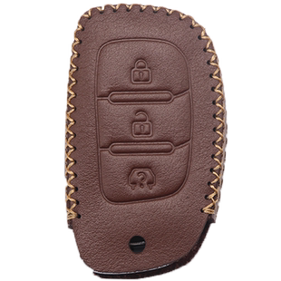 威马E5汽车真皮钥匙套/2022款威马EX5遥控包/专用威马EX6保护壳扣