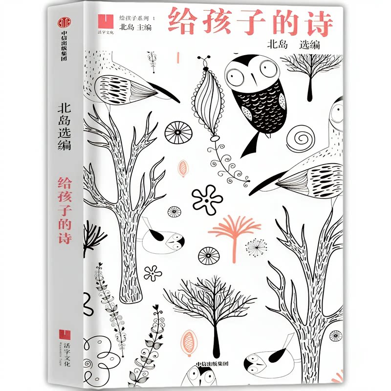 给孩子的诗北岛 著 与文字重逢 心灵之路诗人北岛中外国诗集 写给孩子的诗 中信童书正版书籍4年级下册JH