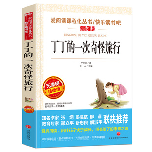 丁丁的一次奇怪旅行 严文井著 二三四五六年级上下册语文书目小学生课外阅读书籍正版快乐读书吧儿童文学童话故事书推荐必读正版