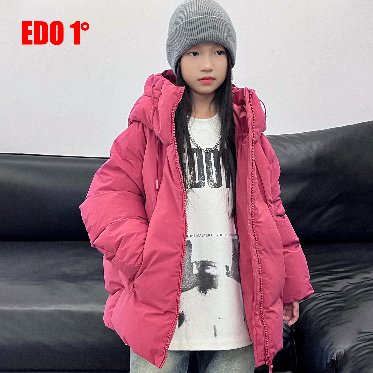 edo1一度童装2025冬季百搭羽绒服
