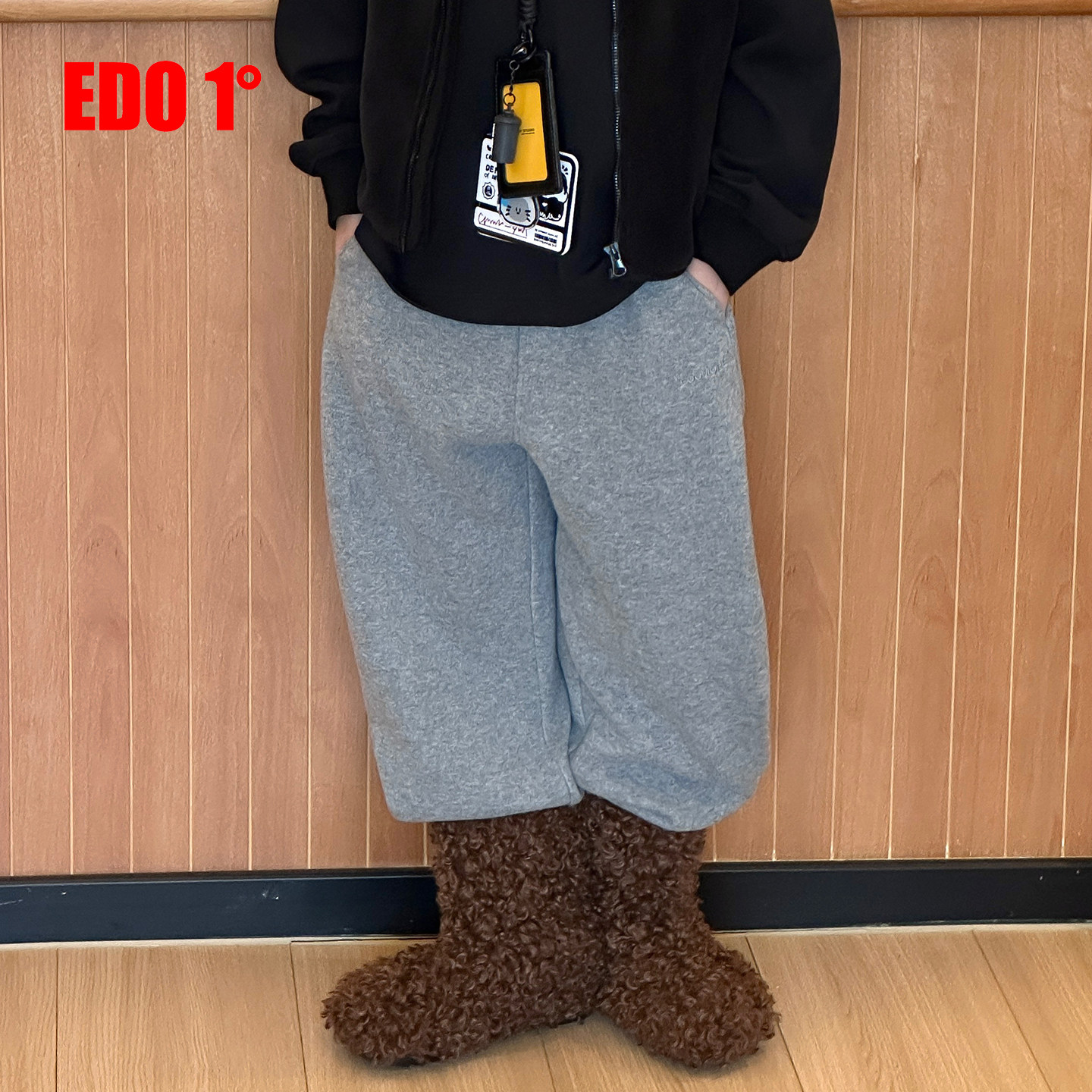 edo一度26秋季儿童百搭萝卜裤