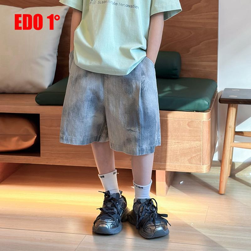 edo童装春夏新款男女童短裤