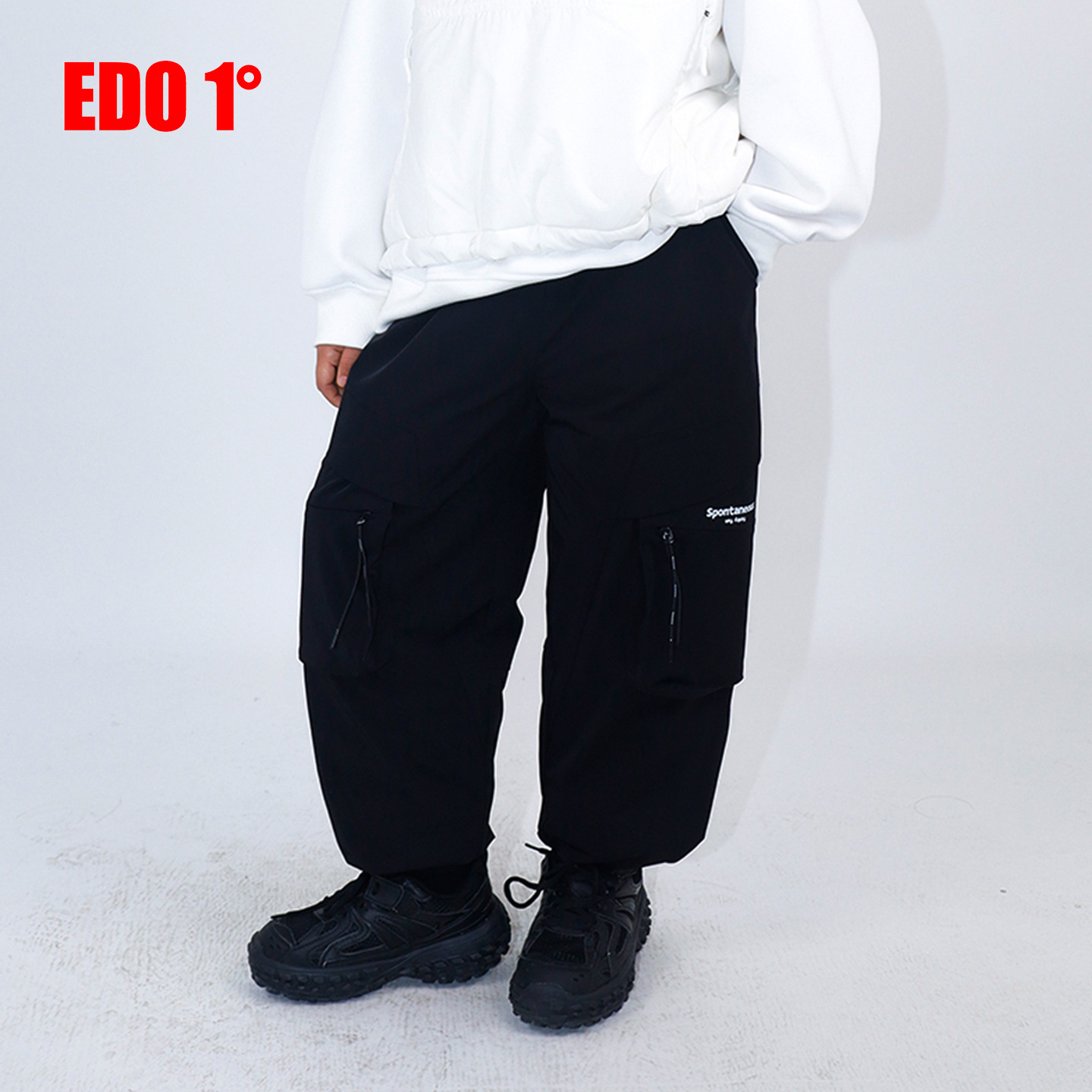 edo童装儿童羽绒裤长裤