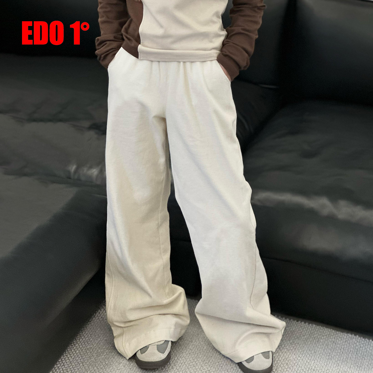 edo童装加绒休闲长裤运动裤