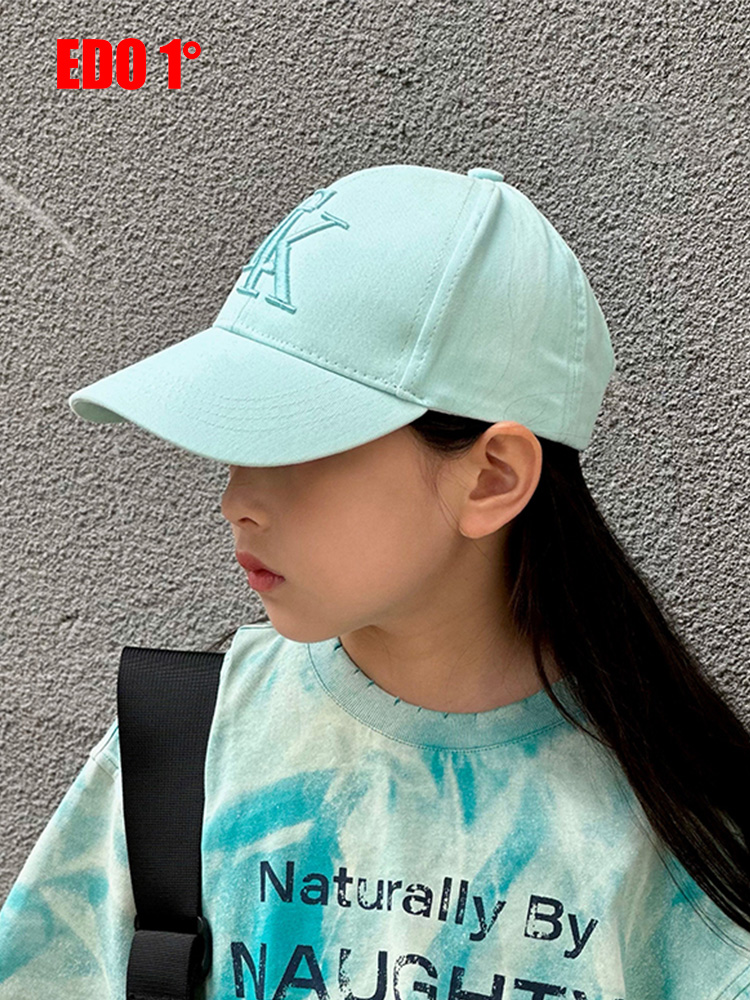 edo童装夏个性户外遮阳帽鸭舌帽