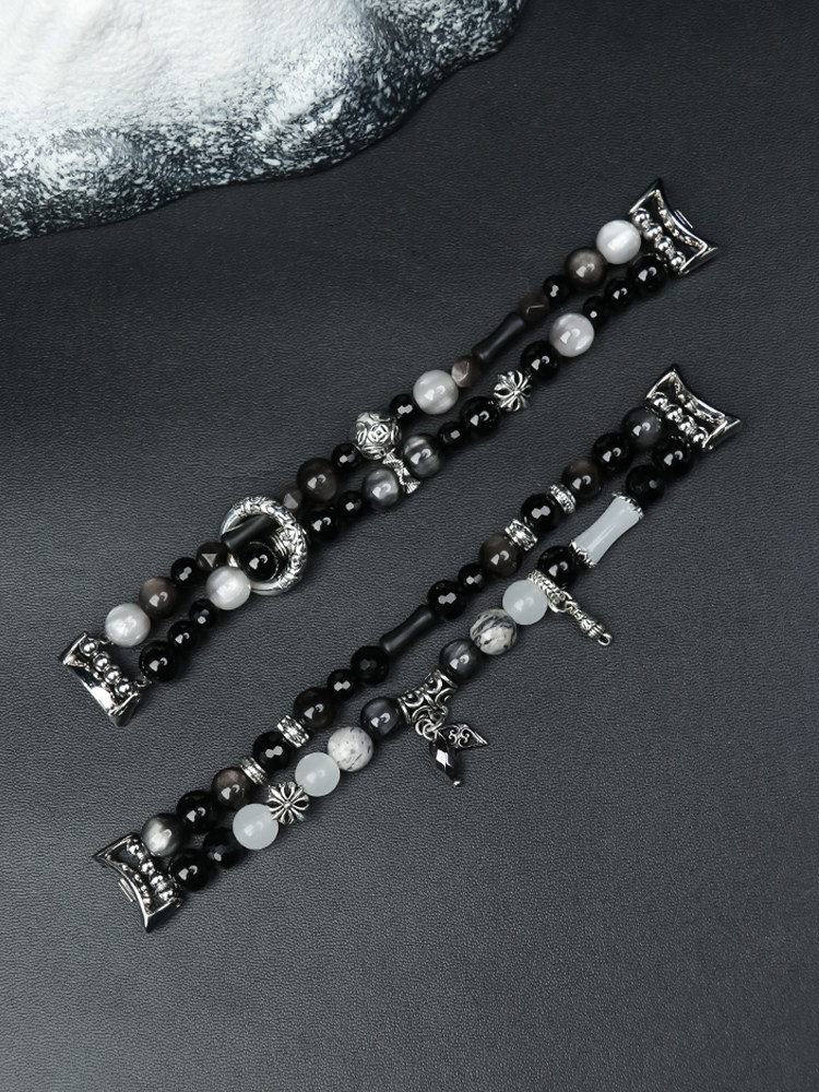 Night Prism Obsidian DIY Band for Mi Band 9 8 7 6 - Product image 4