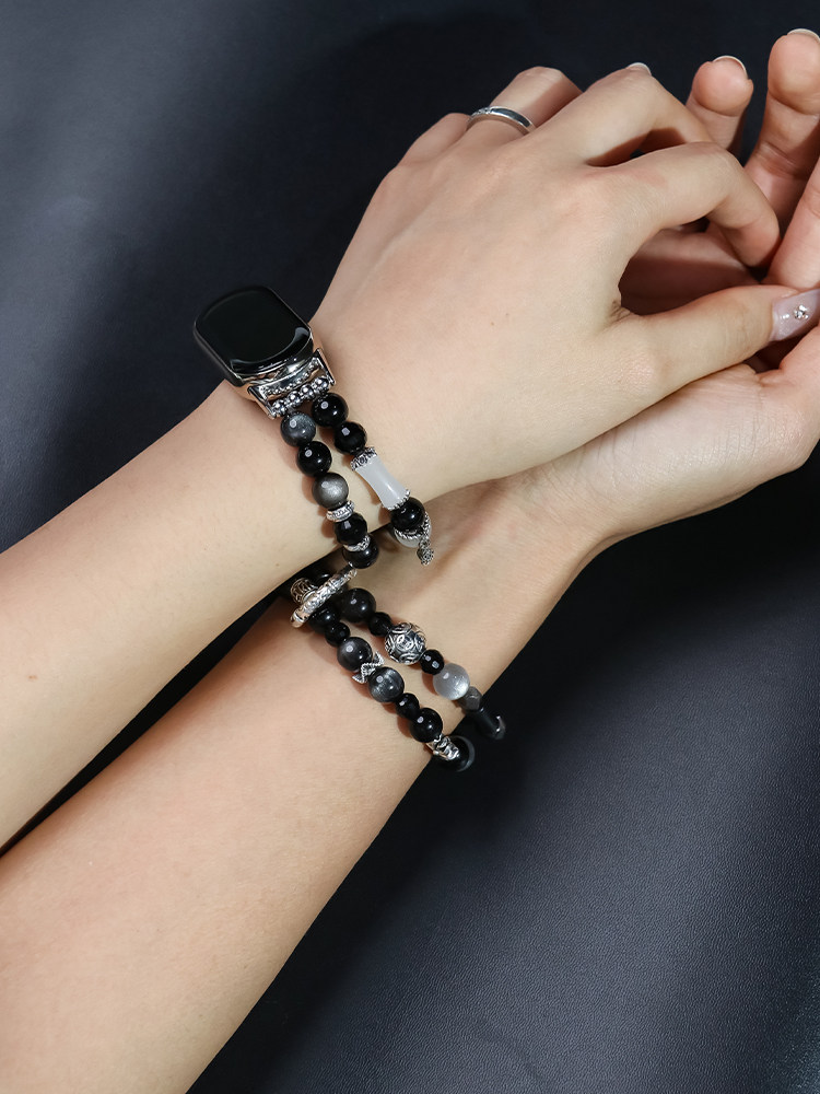 Night Prism Obsidian DIY Band for Mi Band 9 8 7 6 - Product image 2