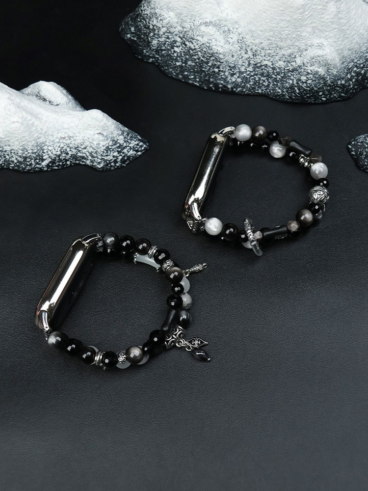 Night Prism Obsidian DIY Band for Mi Band 9 8 7 6 - Product image 5