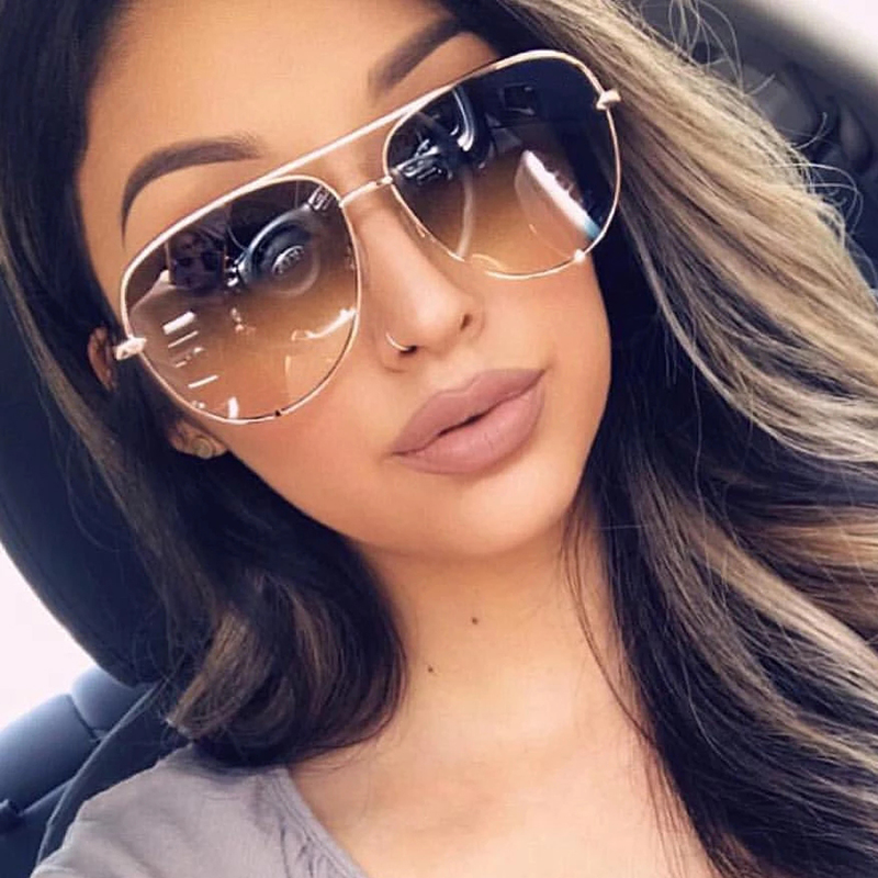 镁作欧美蛤蟆框墨镜男高清树脂镜片飞行员墨镜女潮个性时尚眼镜