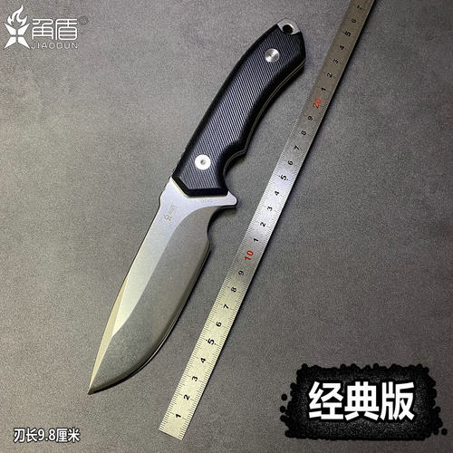高硬度DC53钢锋利野营求生户外刀