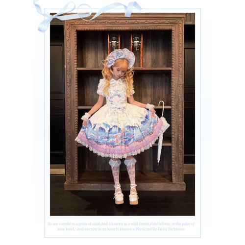 +余量掉落+海的女儿初版JSK  月神物语原创设计LOLITA