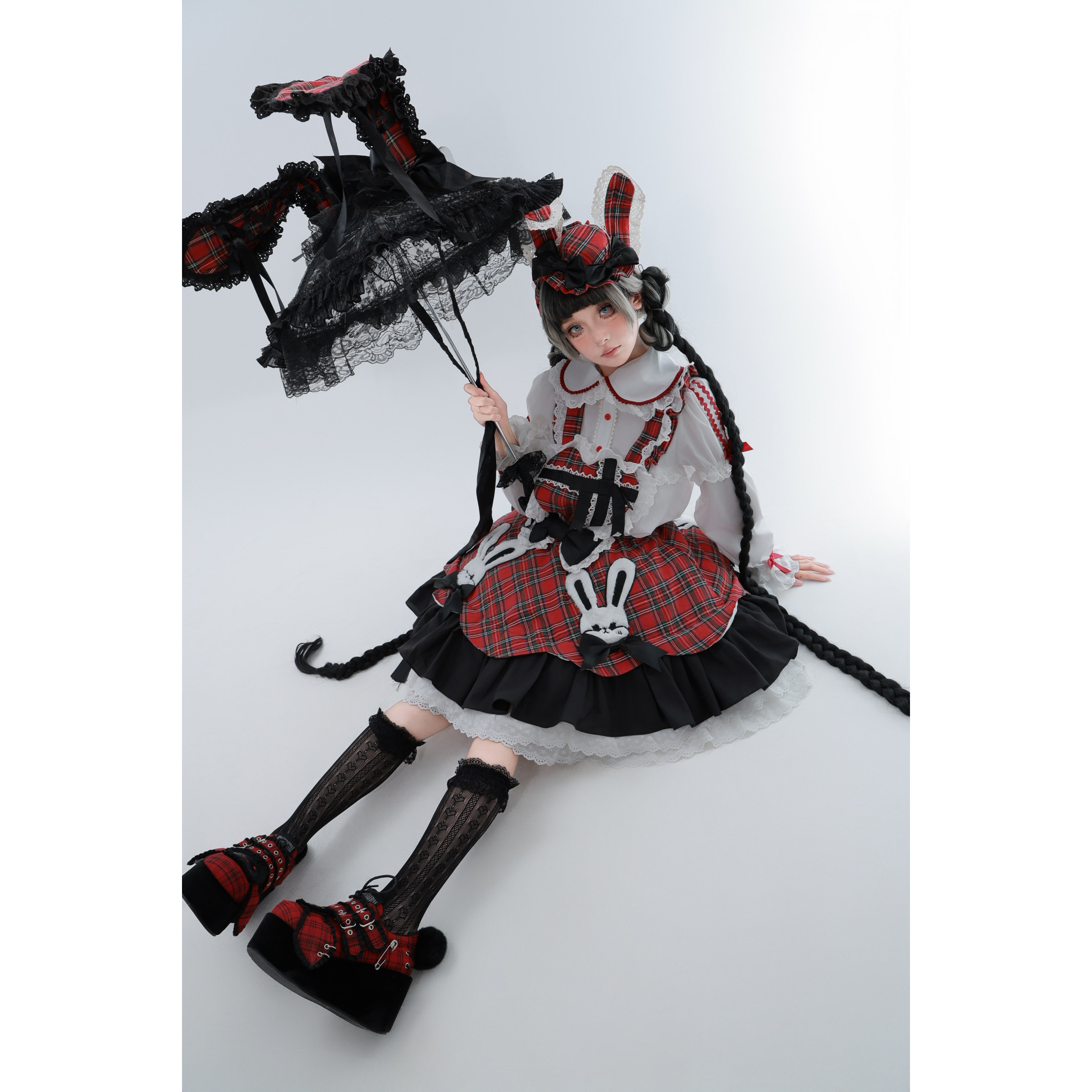 提前批定金爱心兔古力LOLITA刺绣背带定金（熊古力设计师合作款）,模玩/动漫/周边/娃圈三坑/桌游,lolita洛丽塔连衣裙,淘宝优惠券,粉丝福利购,淘宝优惠卷