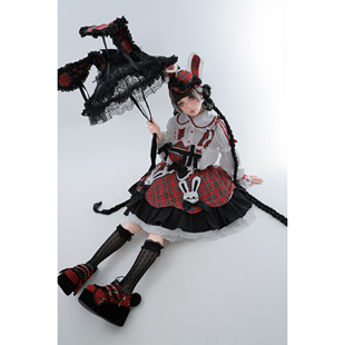 提前批定金爱心兔古力LOLITA刺绣背带定金(熊古力设计师合作款)