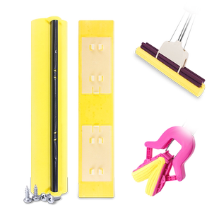 拖把棉头拖布头替换装胶棉海绵家用吸水地拖墩布头通用对折滚轮式