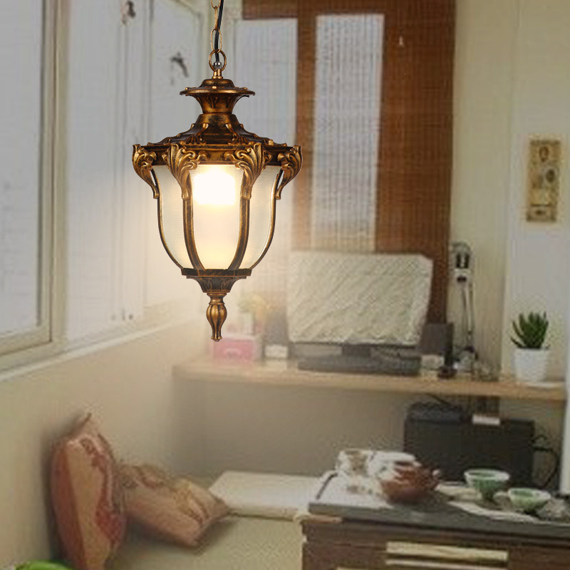 室外美式防水凉亭阳台灯