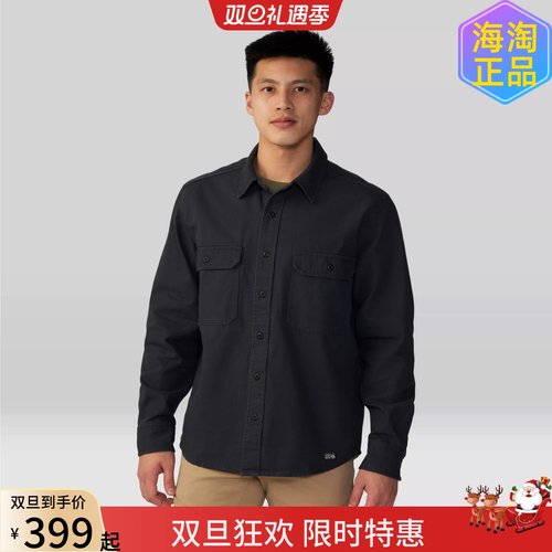 海淘Mountain Hardwear Jackson Ridge山浩男厚帆布休闲夹克衬衫