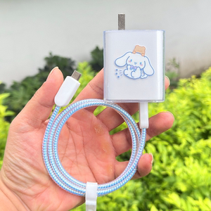 适用华为畅享90 pro max 90plus 80数据线保护套40W充电器壳绕绳