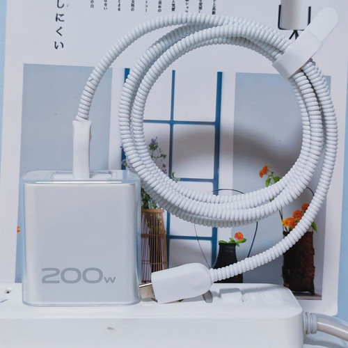 适用vivo iqoo11pro iqoo11s快充数据线保护套防断200w硅胶10pro
