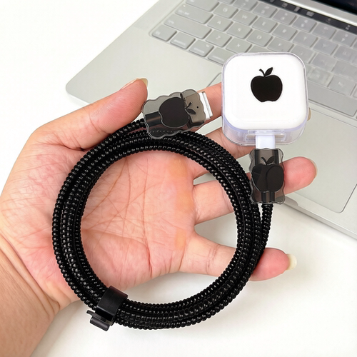 适用苹果笔记本MacBook Air 40W 35W 70W充电器数据线保护套绕绳