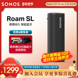 蓝牙音响无线wifi家用智能便携 Roam SONOS 小型音箱户外防水