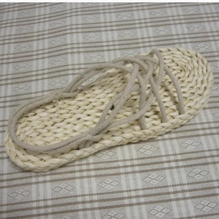 纯手工编织草鞋男女款室内居家休闲鞋