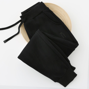 显瘦女士宽松长裤 420G秋冬新款 束脚裤 女卫裤 加绒加厚休闲运动裤