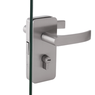 无框玻璃门锁玻璃执手锁玻璃锁门锁推拉门锁带把手开孔地弹簧门夹